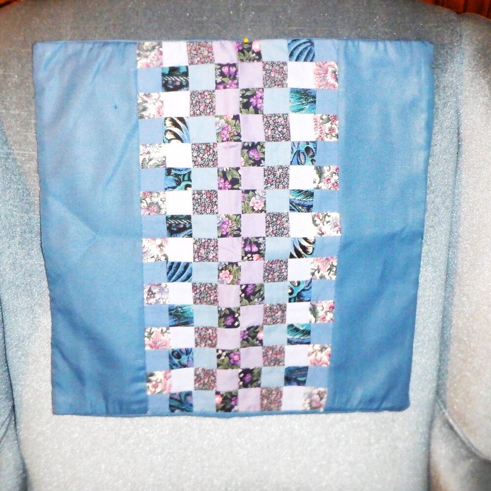 Amazing ~~~ Handcrafted, Lined, Zippered ~ PILLOW CASE ~~~ Never Used